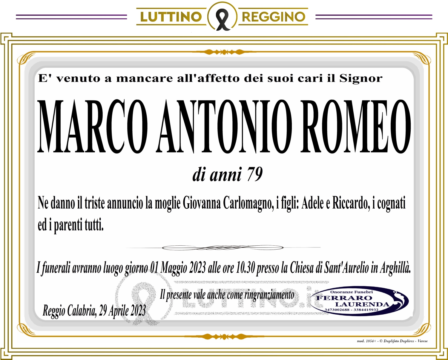 Marco Antonio Romeo
